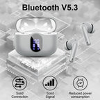Wireless Earbuds Bluetooth 5.3 Deep Bass 36H Playtime Noise Cancel Btootos