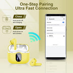 Wireless Earbuds Bluetooth 5.3 Deep Bass 36H Playtime Noise Cancel Btootos