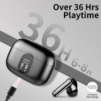 Wireless Earbuds Bluetooth 5.3 Deep Bass 36H Playtime Noise Cancel Btootos