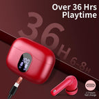 Wireless Earbuds Bluetooth 5.3 Deep Bass 36H Playtime Noise Cancel Btootos