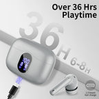 Wireless Earbuds Bluetooth 5.3 Deep Bass 36H Playtime Noise Cancel Btootos