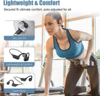 Bone Conduction Headphones Bluetooth 5.3 Open Ear Waterproof Sport IFECCO